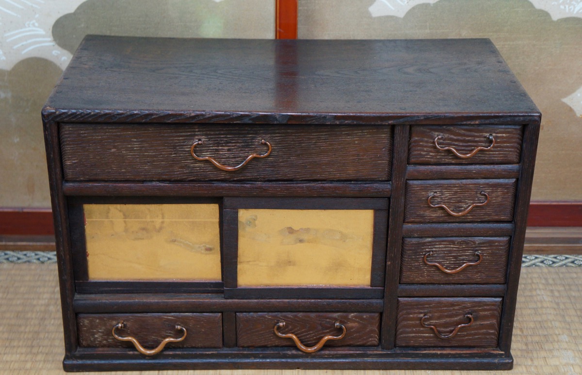 Antique chadansu japanese furniture japan cabinet Antique chadansu japanese furniture japan cabinet