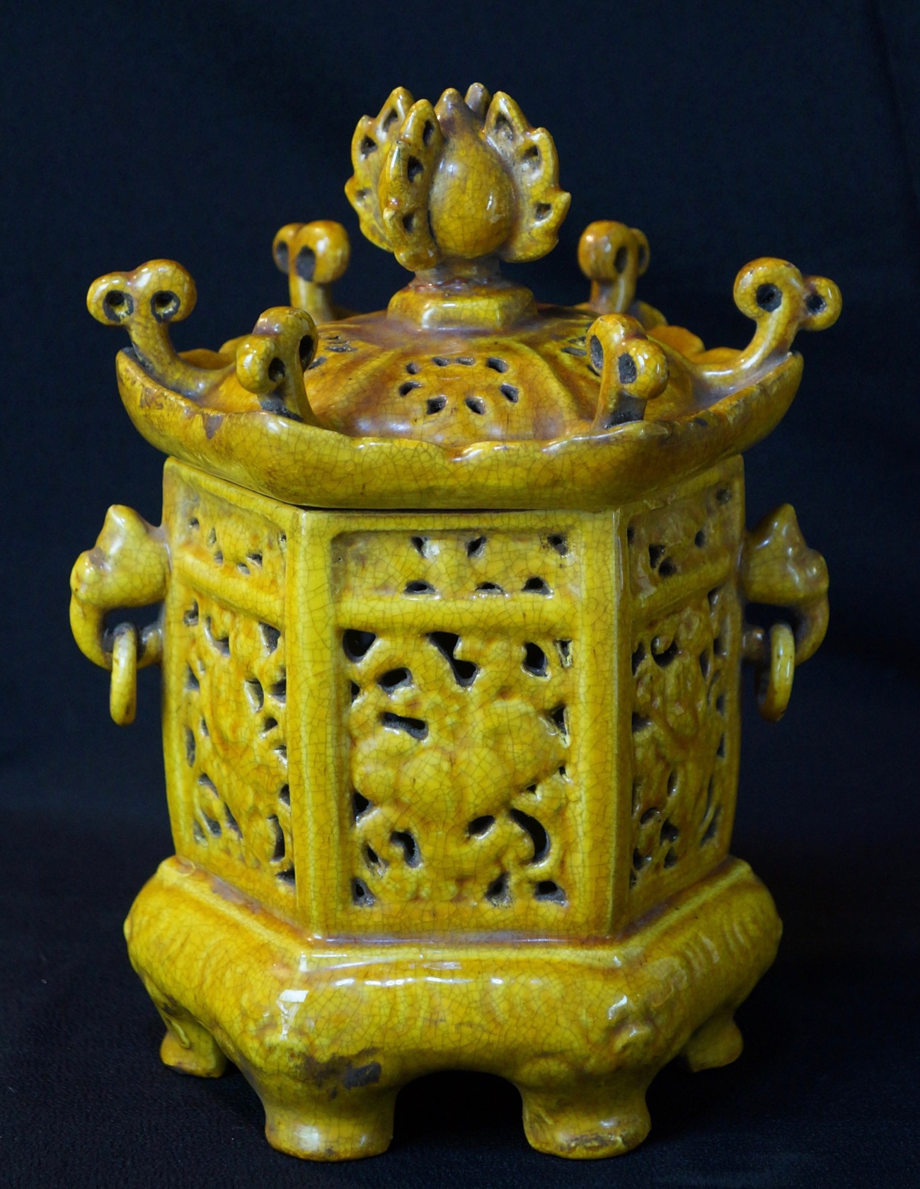 Antique incense burner