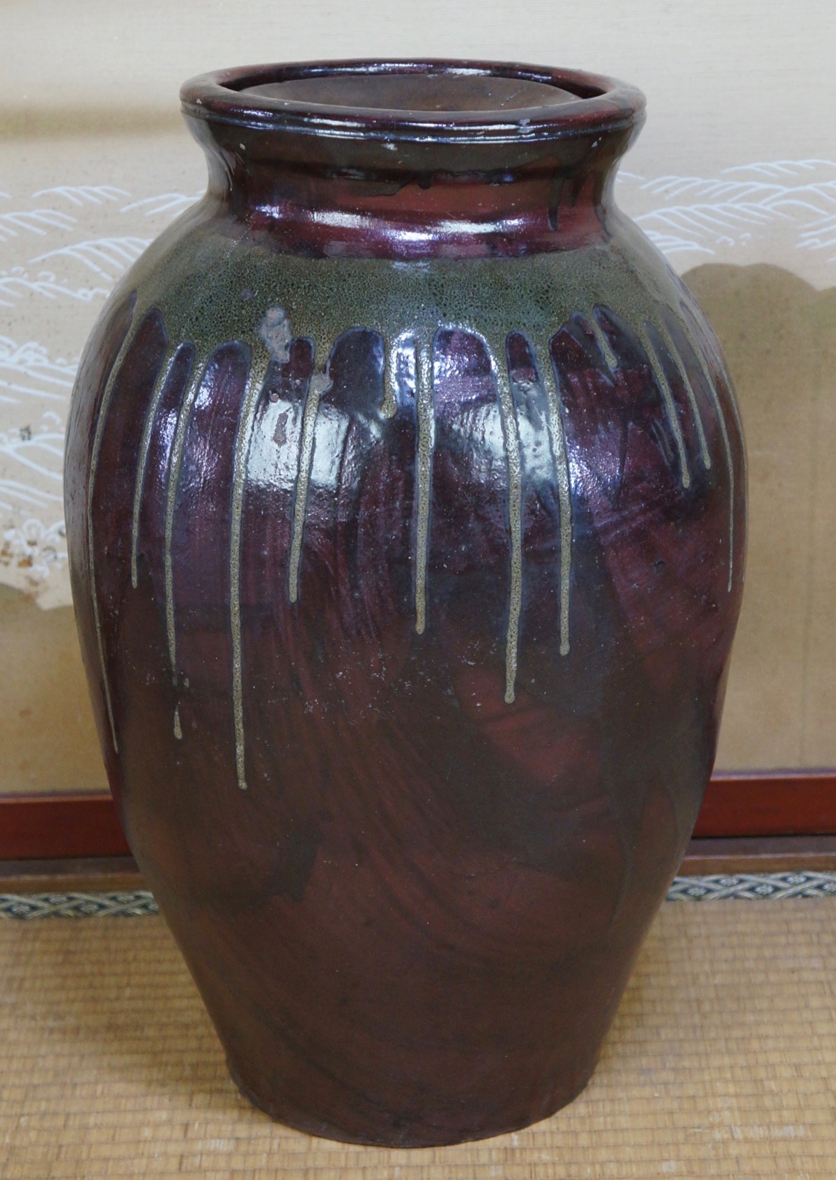 Tea leaf Tsubo 1890's