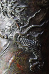 Kabin bronze dragon 1800s