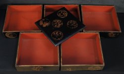 Jyubako lacquered Bento 1900