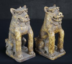 Shishi garden sculpture 1900