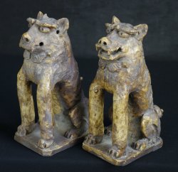 Shishi garden sculpture 1900
