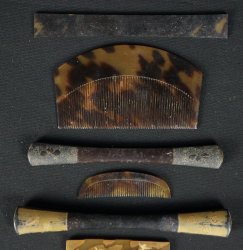 Antique Kanzashi Geisha hair 1880