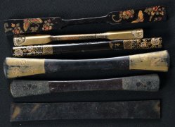 Antique Kanzashi Geisha hair 1880