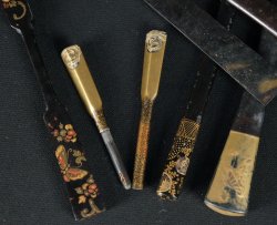 Antique Kanzashi Geisha hair 1880