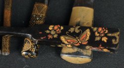 Antique Kanzashi Geisha hair 1880