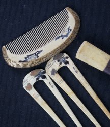 Geisha hair pin 1900