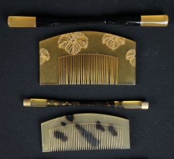 Japan Hair pins combs 1900
