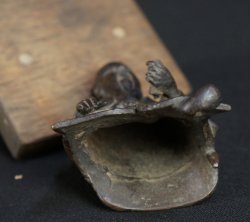 Antique censer lid China 1700