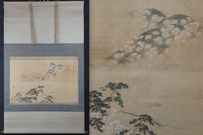 Sakura-Yama landscape 1900
