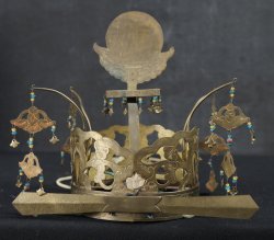 Shinto maiden head crown 1880