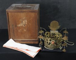 Shinto maiden head crown 1880