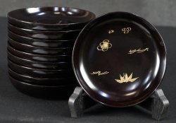 Japan Sushi plate 1930