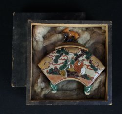 Kutani Sensu Koro 1900