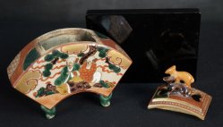 Kutani Sensu Koro 1900