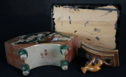 Kutani Sensu Koro 1900
