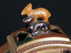 Kutani Sensu Koro 1900