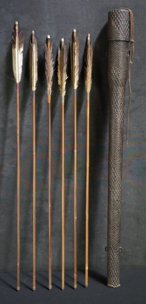 Samurai arrow quiver 1900