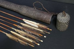 Samurai arrow quiver 1900