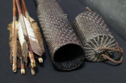 Samurai arrow quiver 1900