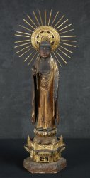 Antique Amida Nyorai Buddha 1800