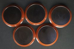 Ume Nurimono plate 1900