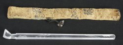 Glass Meiji kanzashi 1880