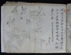 Miniature manuscript 1868