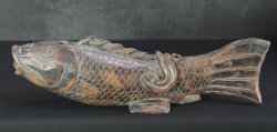 Jizai Koi sculpture 1900