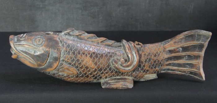 Jizai Koi sculpture 1900