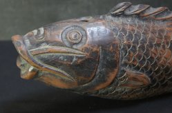 Jizai Koi sculpture 1900