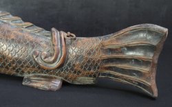 Jizai Koi sculpture 1900