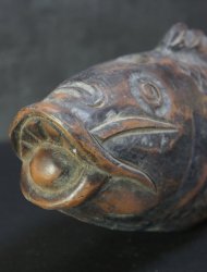 Jizai Koi sculpture 1900
