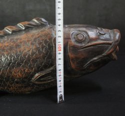 Jizai Koi sculpture 1900
