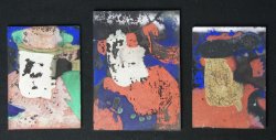 Meiji glass painting 1880