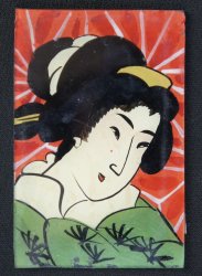 Meiji glass 1880