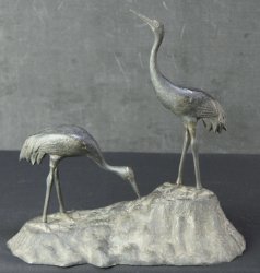 Japan garden birds 1900