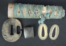 Katana dragon Tsuba 1800