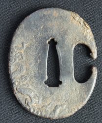 Katana dragon Tsuba 1800