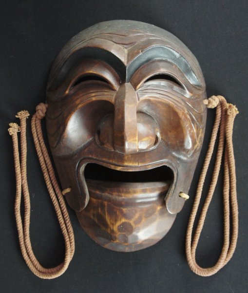 Rural folk mask 1950