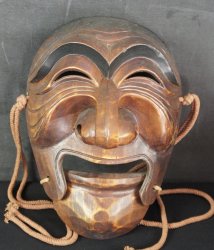 Rural folk mask 1950