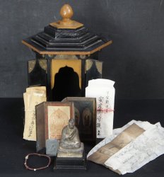 Antique Zen shrine 1900