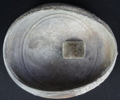 Bizen Suiban floral 1900