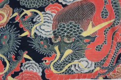 Temple banner dragon 1750
