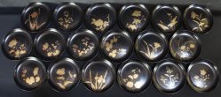 Wajima floral plate 1916
