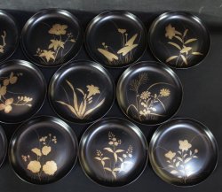 Wajima floral plate 1916