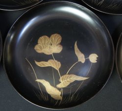 Wajima floral plate 1916
