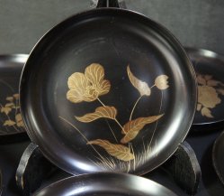 Wajima floral plate 1916