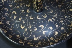 Wajima candle stand 1900